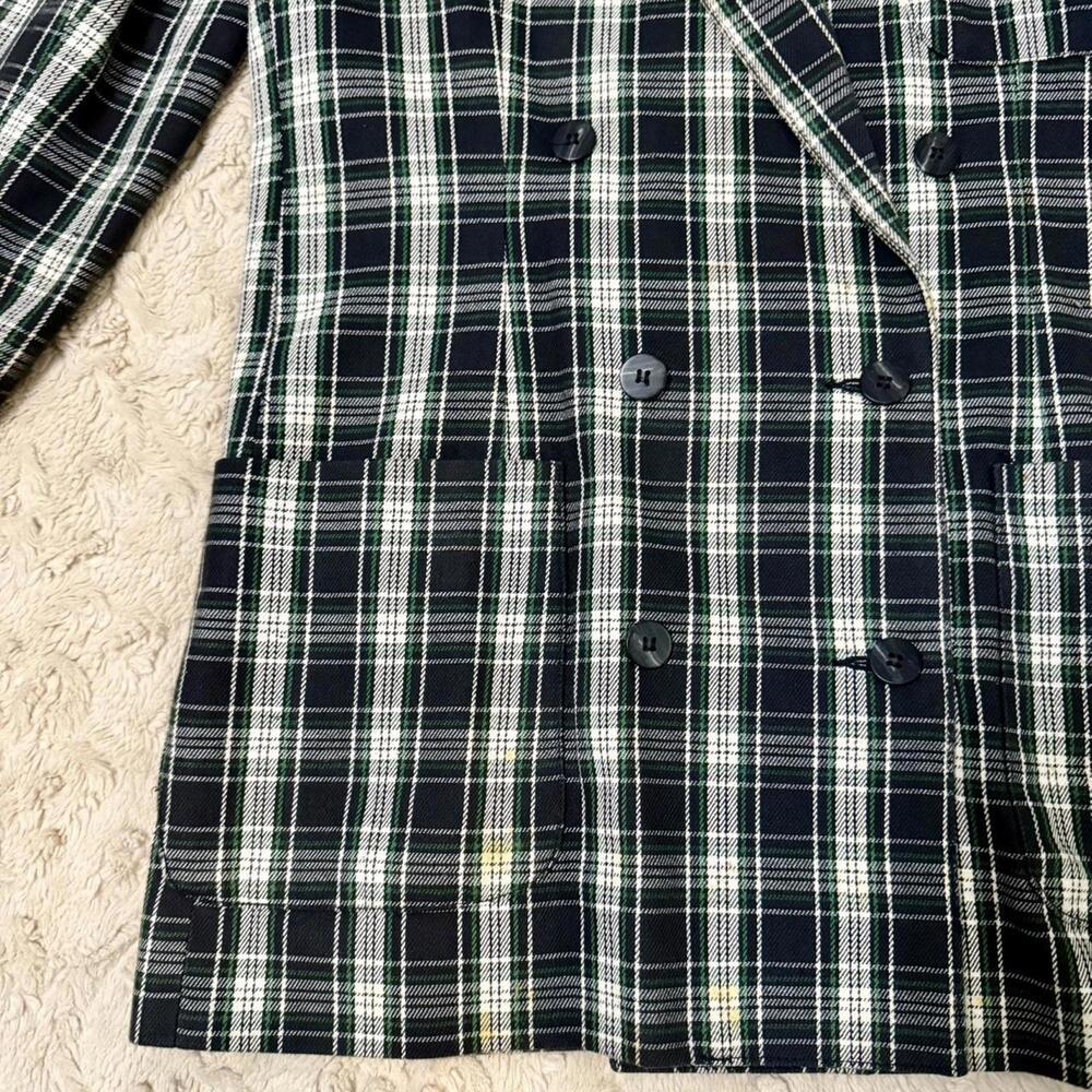 Vintage Calvin Klein Sport Plaid Blazer — Size M - Picture 6 of 8